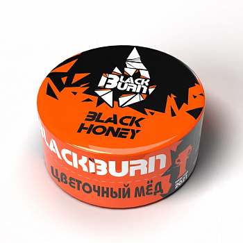 Табак Burn Black, 25гр "Black Honey / Цветочный Мед"